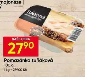 Hruška Pomazánka tuňáková nabídka