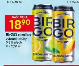 Hruška BirGO nealko vybrané druhy 0,5l plech nabídka