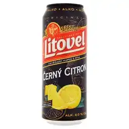 Hruška Litovel Černý citron míchaný nápoj z piva nabídka