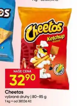 Hruška Cheetos vybrané druhy nabídka