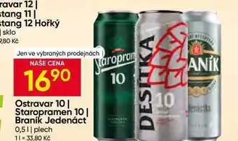 Hruška Ostravar 10 0,5l plech nabídka