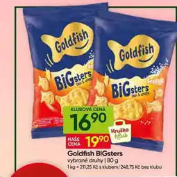 Hruška Goldfish BIGsters vybrané druhy nabídka