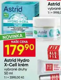 Hruška Astrid Hydro X-Cell krém nabídka