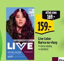 Albert Live Color Barva na vlasy nabídka