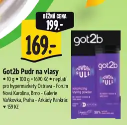 Albert Got2b Pudr na vlasy nabídka