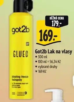 Albert Got2b Lak na vlasy nabídka