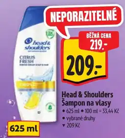 Albert Head & Shoulders Šampon na vlasy nabídka