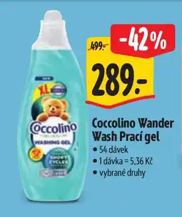 Albert Coccolino Wander Wash Prací gel nabídka