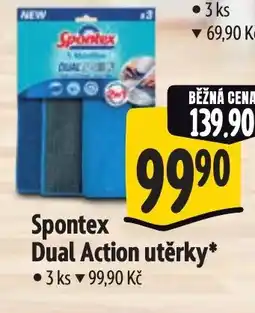 Albert Spontex Dual Action utěrky nabídka