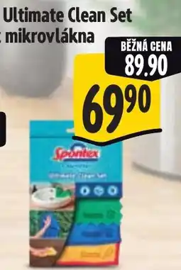 Albert Spontex Ultimate Clean Set Utěrky z mikrovlákna nabídka