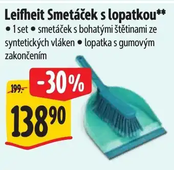 Albert Leifheit Smetáček s lopatkou nabídka