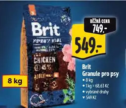 Albert Brit Granule pro psy nabídka