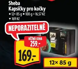 Albert Sheba Kapsičky pro kočky nabídka
