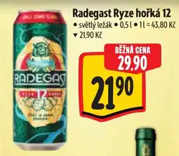 Albert Radegast Ryze hořká 12 nabídka