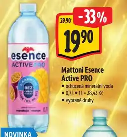 Albert Mattoni Esence Active Pro nabídka