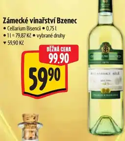 Albert Zámecké vinařství Bzenec nabídka