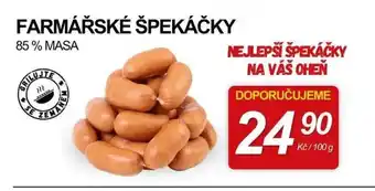 Farmářské špekáčky