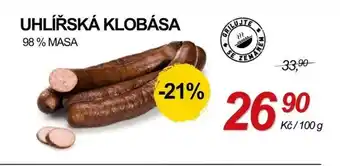 Uhlířská klobása