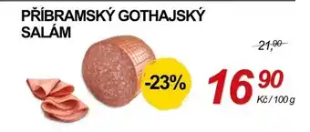 Příbramský gothajský salám