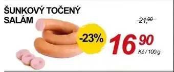 Šunkový točený salám