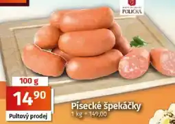 COOP TIP Písecké špekáčky nabídka