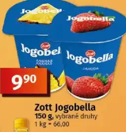 COOP TIP Zott Jogobella nabídka