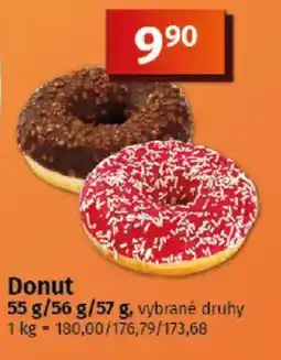COOP TIP Donut nabídka