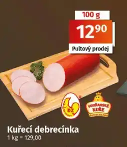 COOP TIP Kuřecí debrecínka nabídka