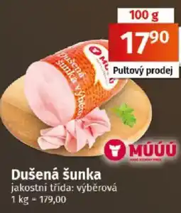 COOP TIP Dušená šunka nabídka