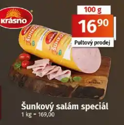 COOP TIP Šunkový salám speciál nabídka