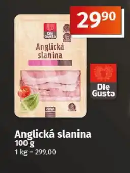 COOP TIP Anglická slanina nabídka