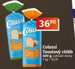 COOP TIP Colussi Toustový chléb nabídka