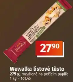 COOP TIP Wewalka listové těsto nabídka