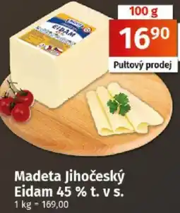 COOP TIP Madeta Jihočeský Eidam 45 % t. v s. nabídka
