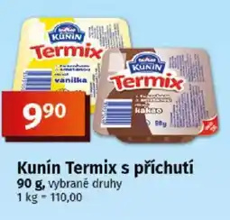 COOP TIP Kunín Termix s příchutí nabídka