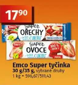 COOP TIP Emco Super tyčinka nabídka
