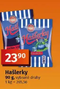 COOP TIP Hašlerky nabídka