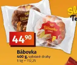 COOP TIP Bábovka nabídka