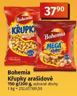 COOP TIP Bohemia Křupky arašídové nabídka