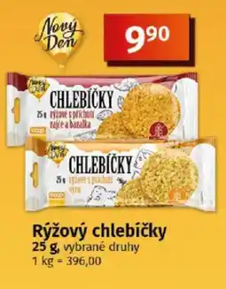 COOP TIP Rýžový chlebíčky nabídka