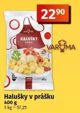 COOP TIP Halušky v prášku nabídka