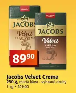 COOP TIP Jacobs Velvet Crema nabídka