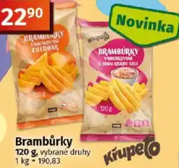 COOP TIP Krupeto Brambůrky nabídka