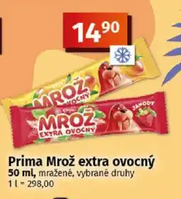 COOP TIP Prima Mrož extra ovocný nabídka