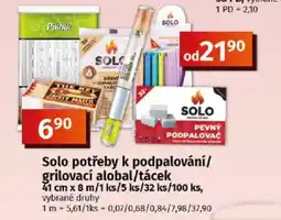 COOP TIP Solo potřeby k podpalování/ grilovací alobal/tácek nabídka