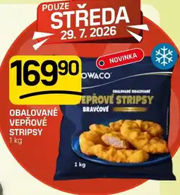 Flop Obalované vepřové stripsy nabídka
