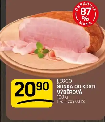 Flop LE&CO Šunka od kosti výběrová nabídka