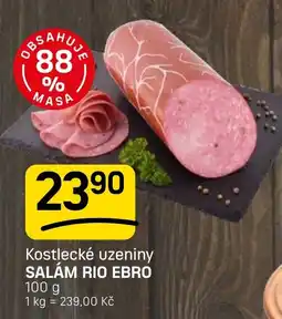 Flop Kostlecké uzeniny Salám rio ebro nabídka