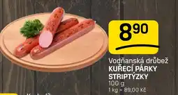Flop Vodňanská drůbež Kuřecí párky striptýzky nabídka