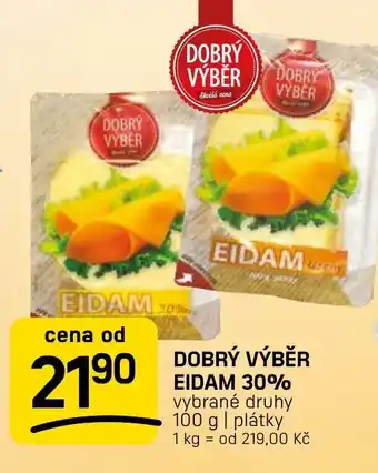 Flop Dobrý výběr Eidam 30% nabídka